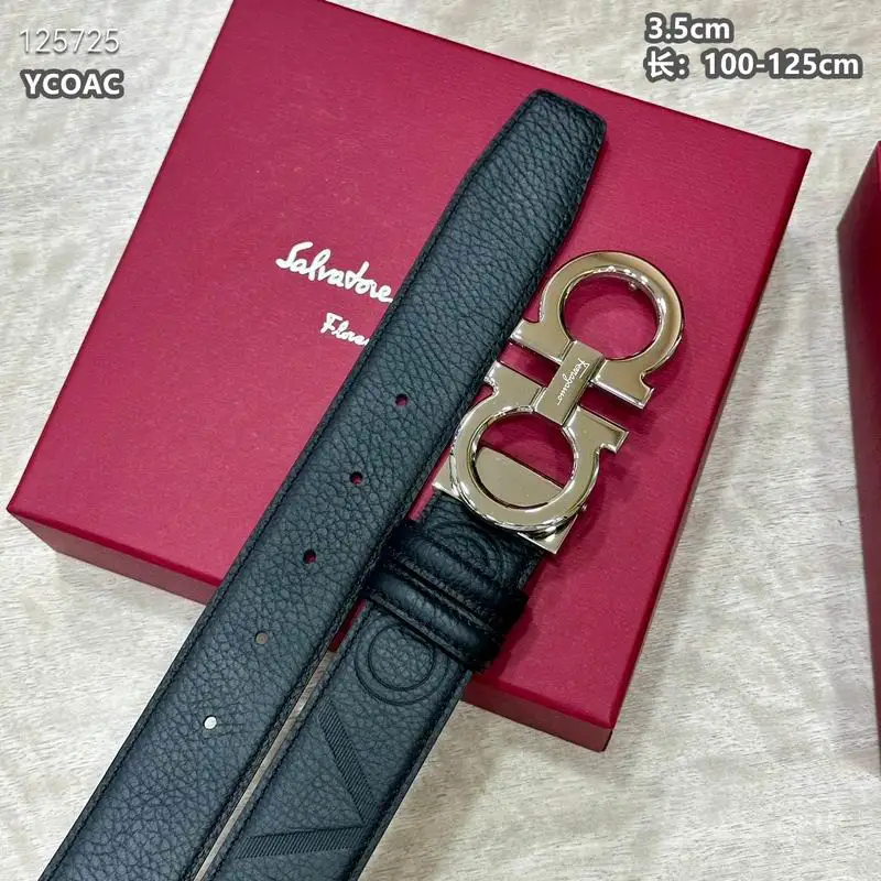 Ferragamo belt 35mmX100-125cm 8L29